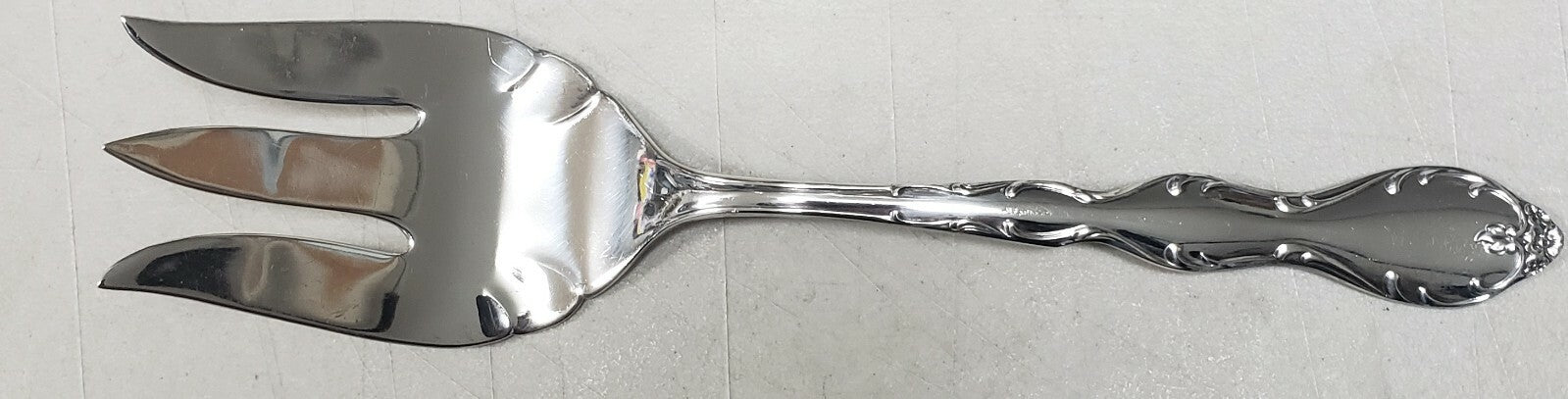 International Camelot Melody Cold Meat Fork 8 1/4" Silverplate0