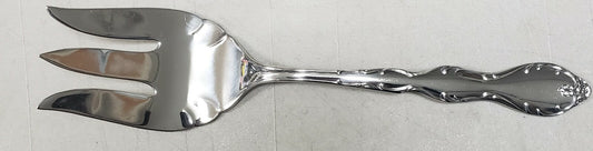 International Camelot Melody Cold Meat Fork 8 1/4" Silverplate0