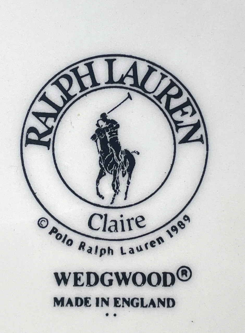 Ralph Lauren Wedgwood Claire Salad Plate 8 1/8"1
