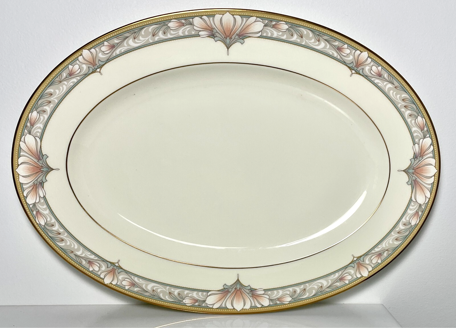 Noritake Barrymore Oval Platter 14 3/8"0
