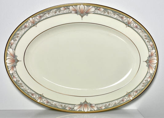 Noritake Barrymore Oval Platter 14 3/8"0
