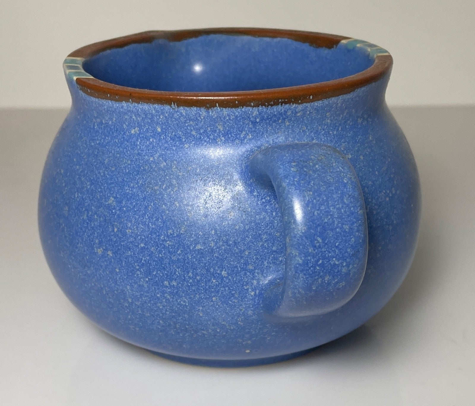 Dansk Mesa Sky Blue Creamer 12 Ounce Japan2