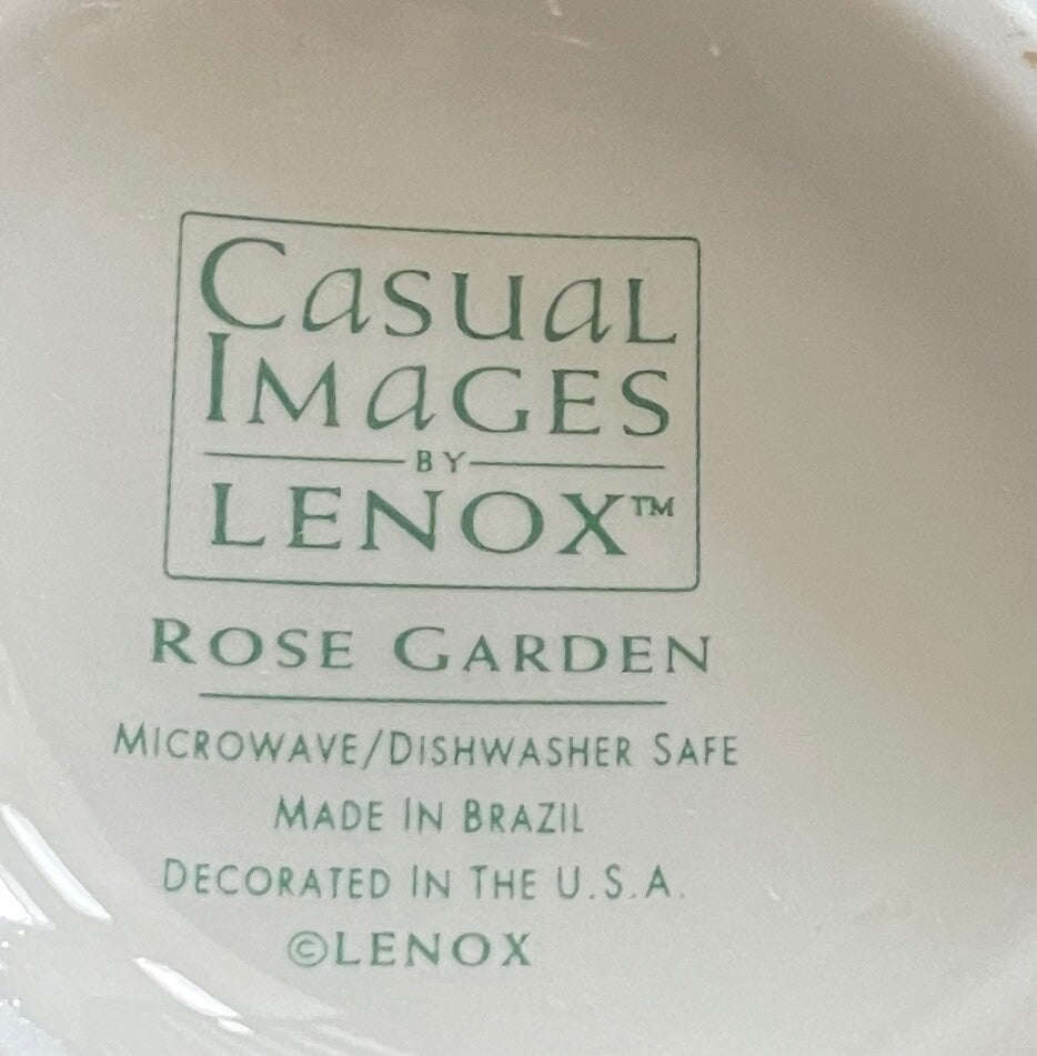 Lenox Rose Garden 32 Ounce Pitcher 6"2