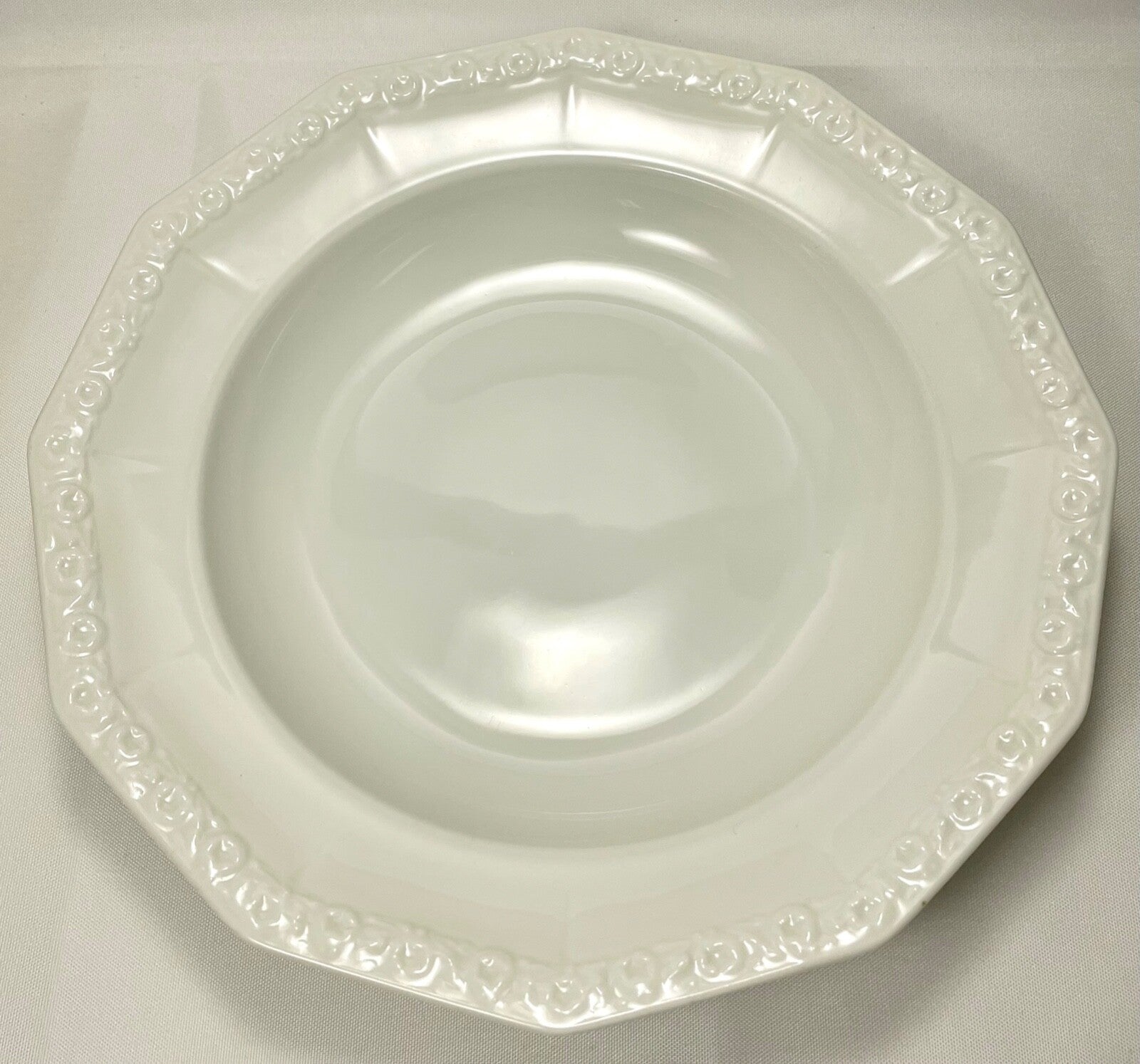 Rosenthal Maria White Rim Soup Bowl 8 5/8"0