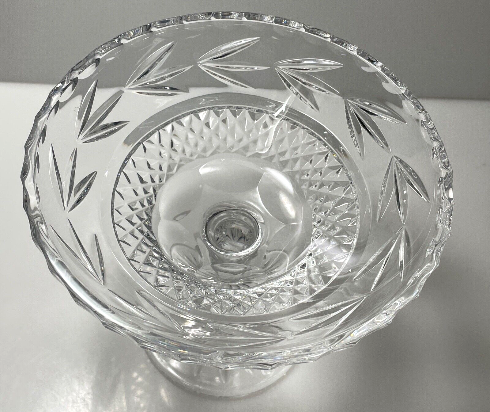 Galway Leah Round Compote 5 1/2" X 6 1/4"1