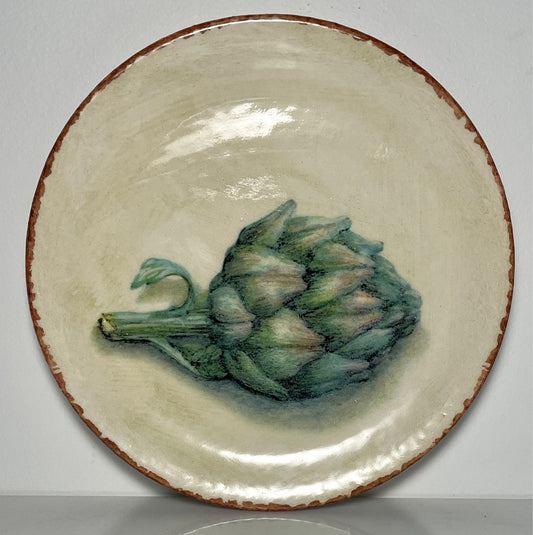 Williams Sonoma Jardin Potager Salad Plate Artichoke 8 1/4"0