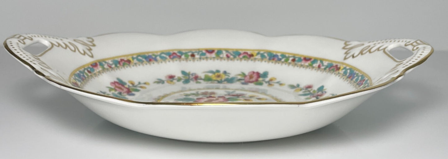 Coalport Ming Rose Bon Bon 9 3/4"1