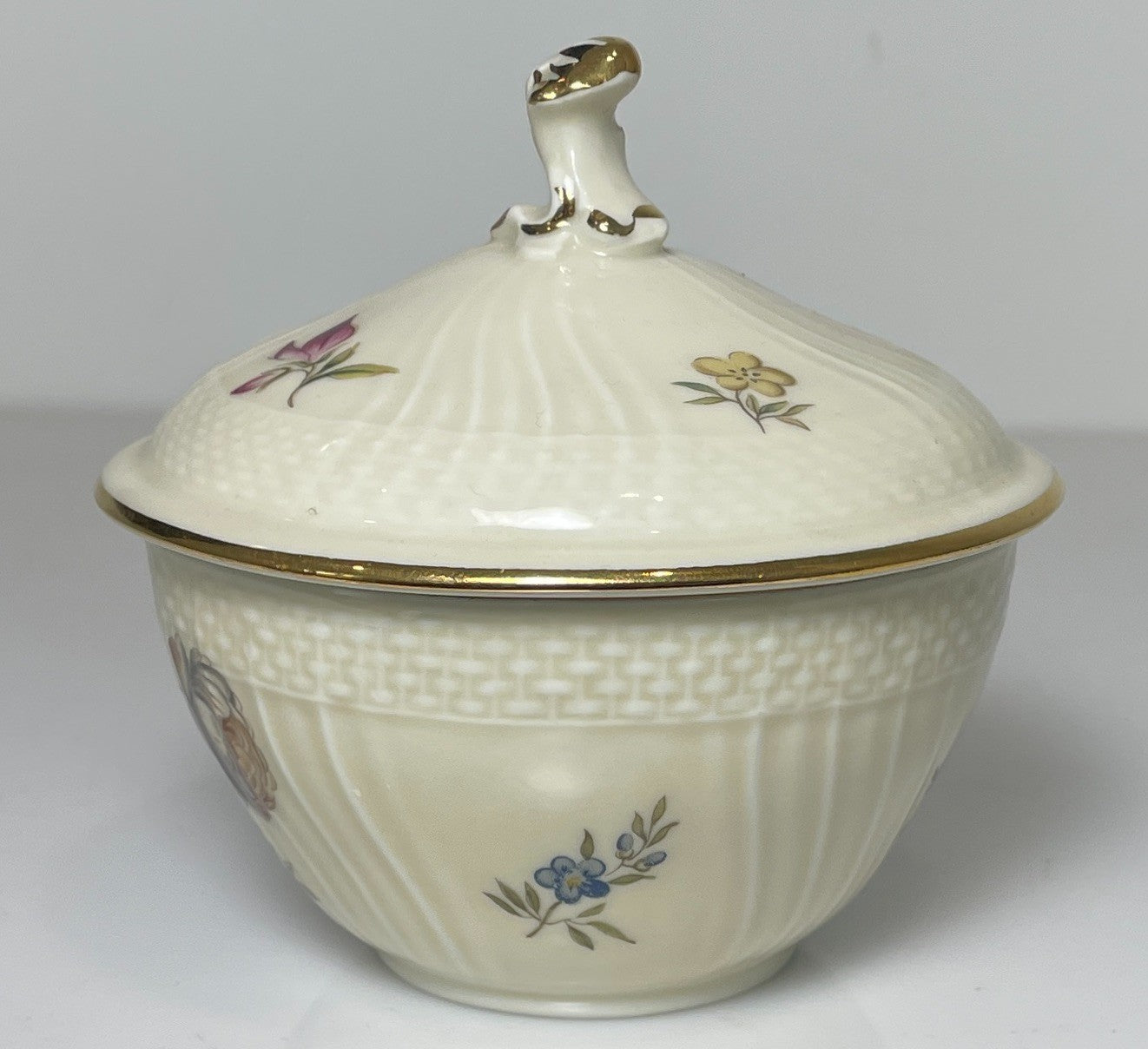Royal Copenhagen Frijsenborg Mini Sugar Bowl and Lid 4"1