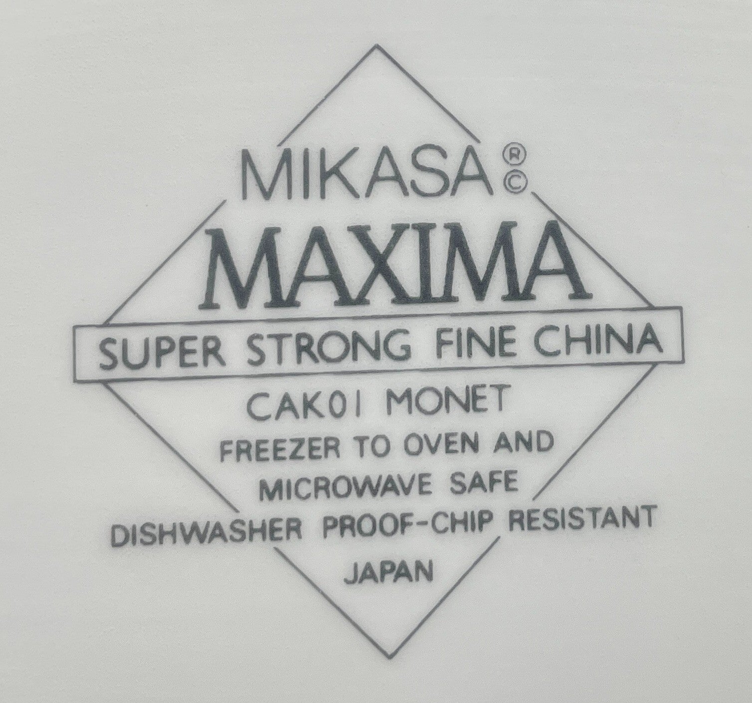 Mikasa Monet Dinner Plate 10 3/4"1