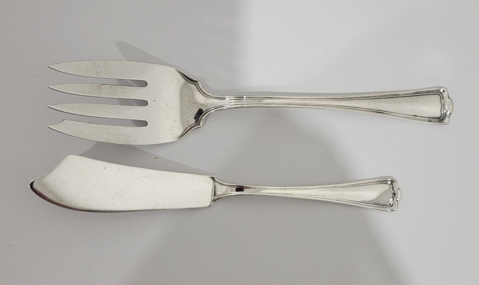 International Rodgers Cromwell Cold Meat Fork Butter Knife Flatware Silverplate0