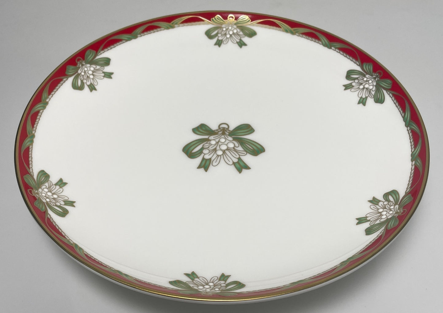 Waterford Holiday Ribbons Round Compote 2 3/8" X 8 1/4"1