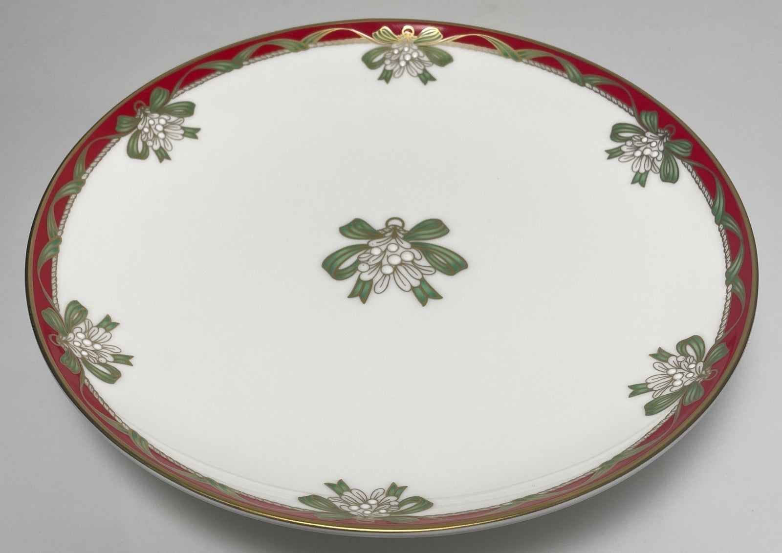 Waterford Holiday Ribbons Round Compote 2 3/8" X 8 1/4"1