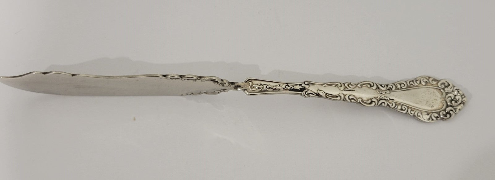 Oneida Rodgers Webster 1 Twisted Butter Knife 7 1/2" Flatware Silverplate0