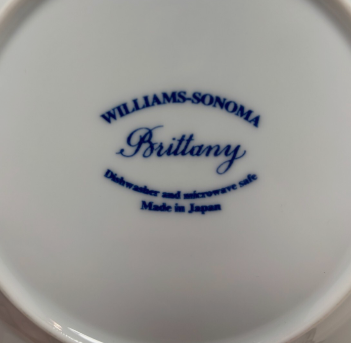 Williams Sonoma Brittany Salad Plate Hen 7 7/8"1